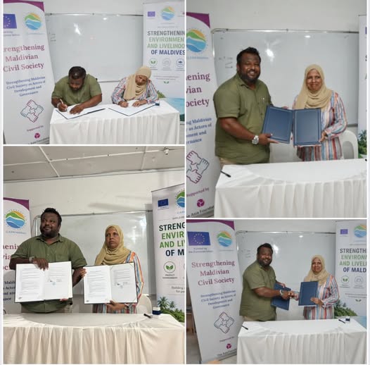 MOU Signing with Baa Atoll Fulhadhoo Council