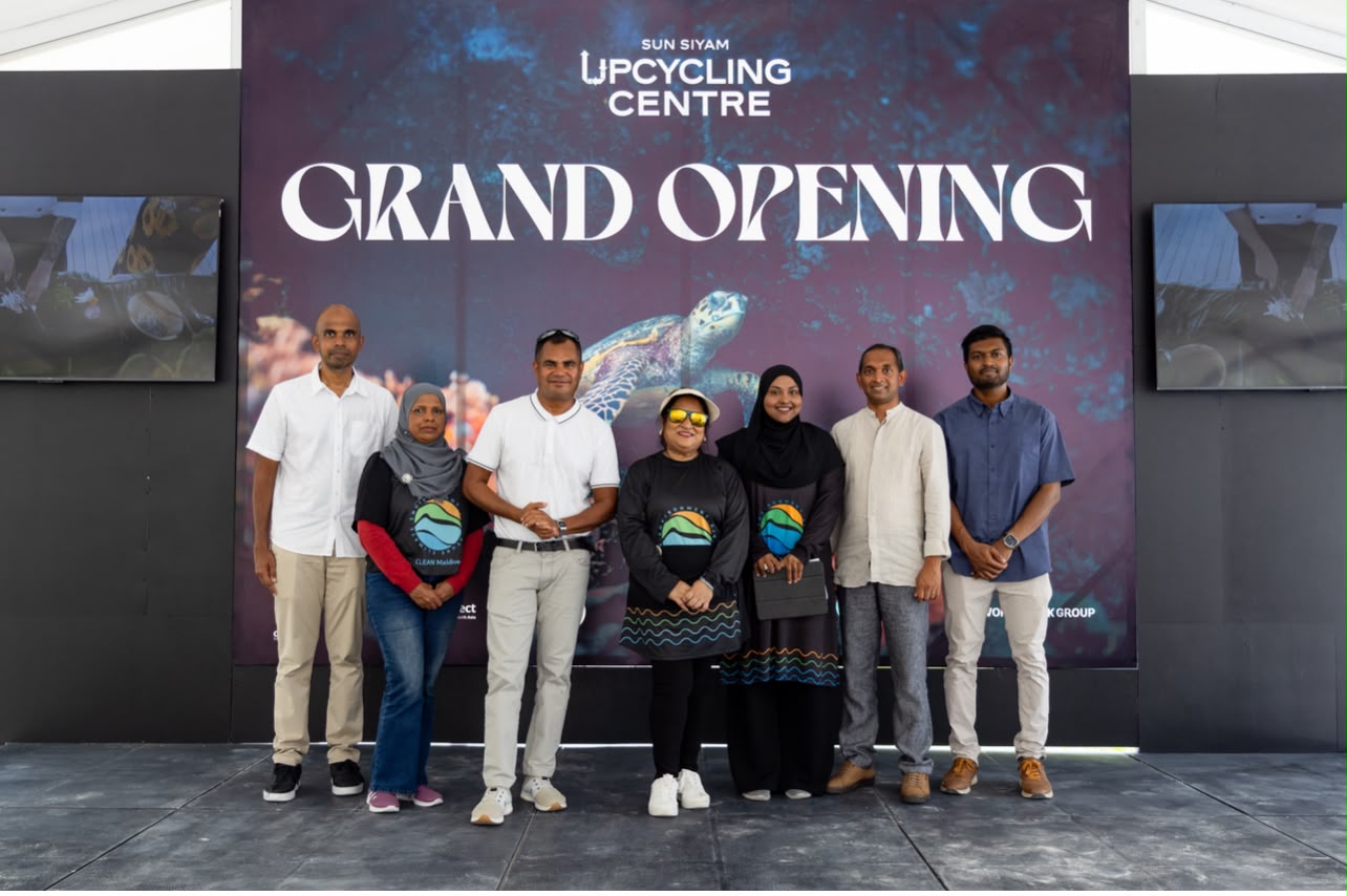 Maldives’ first plastic recycling pilot launches at Siyam World