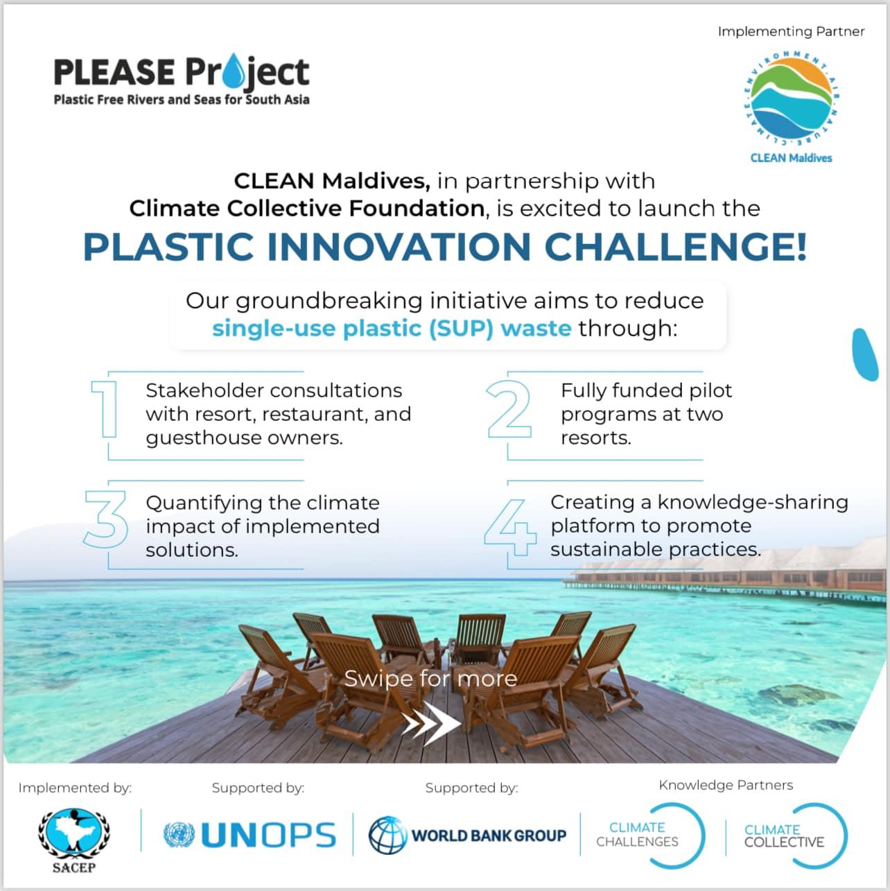 Maldives’ first plastic recycling pilot launches at Siyam World