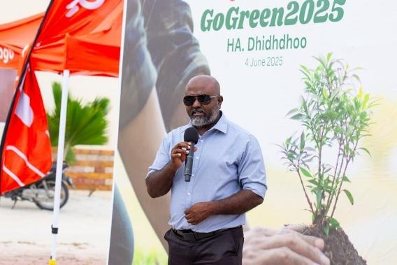 GoGreen 2026 plants 1,000 trees in HA. Dhidhdhoo