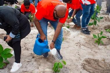 GoGreen 2026 plants 1,000 trees in HA. Dhidhdhoo